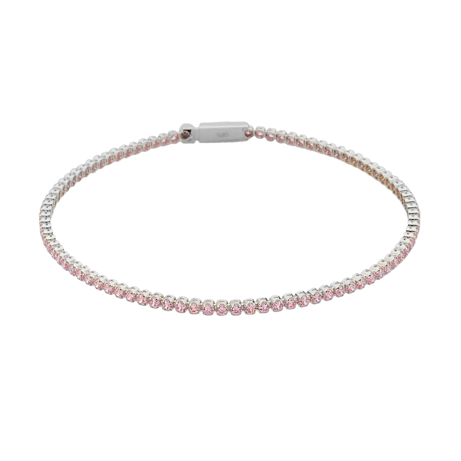 14K Real Solid Gold Tennis Bracelet for Women | CZ Eternity Tennis Bracelet for Her (copy)